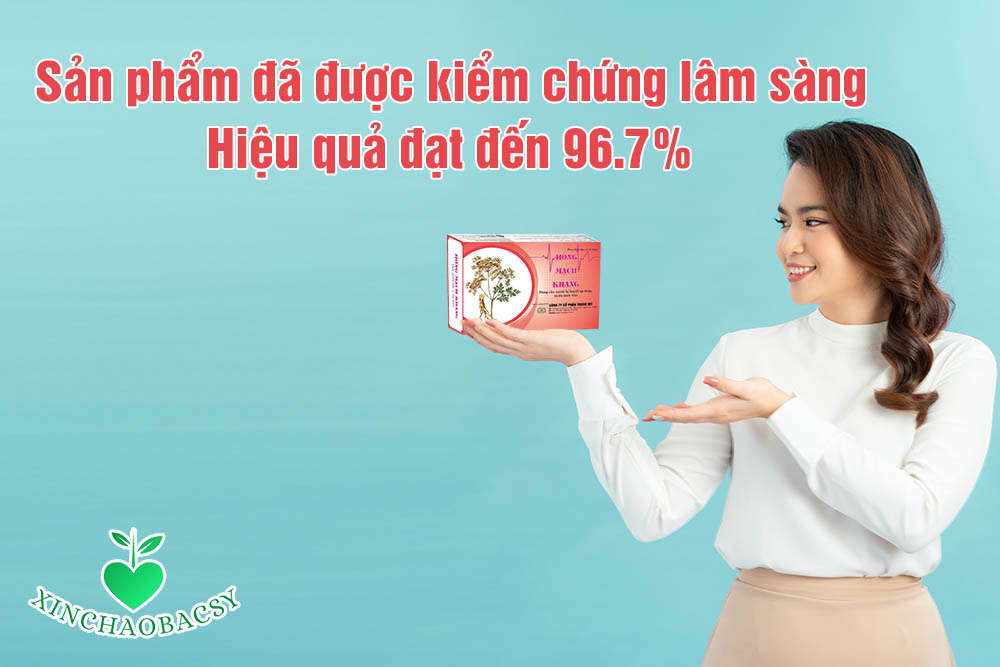 Trên 96.7% người dùng hài lòng về hiệu quả của sản phẩm Hồng Mạch Khang