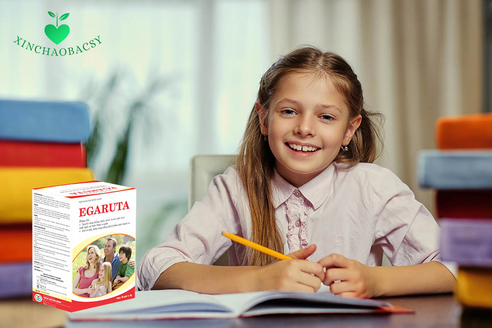 Cốm Egaruta giúp trẻ tập trung, chú ý tốt hơn