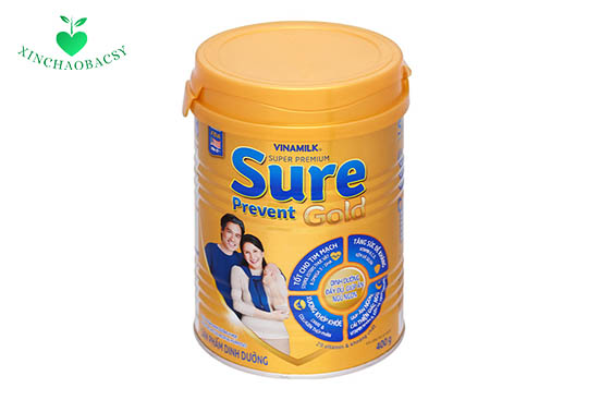 Sữa Vinamilk Sure Prevent thích hợp cho người suy nhược cơ thể