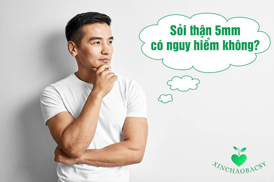 Sỏi thận 5mm có nguy hiểm không?